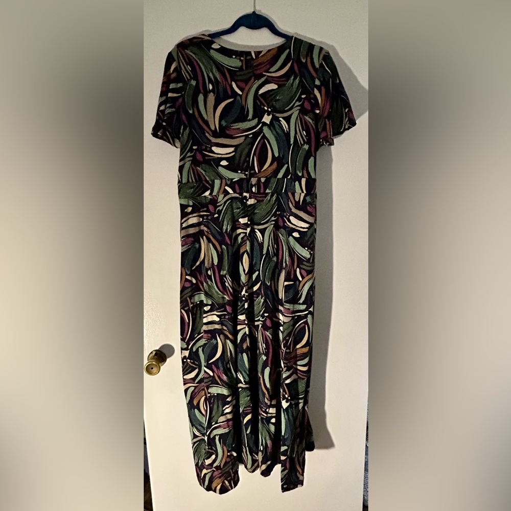 Seasalt Cornwall Chateaux Dress Navy 12 - Picture 4 of 5